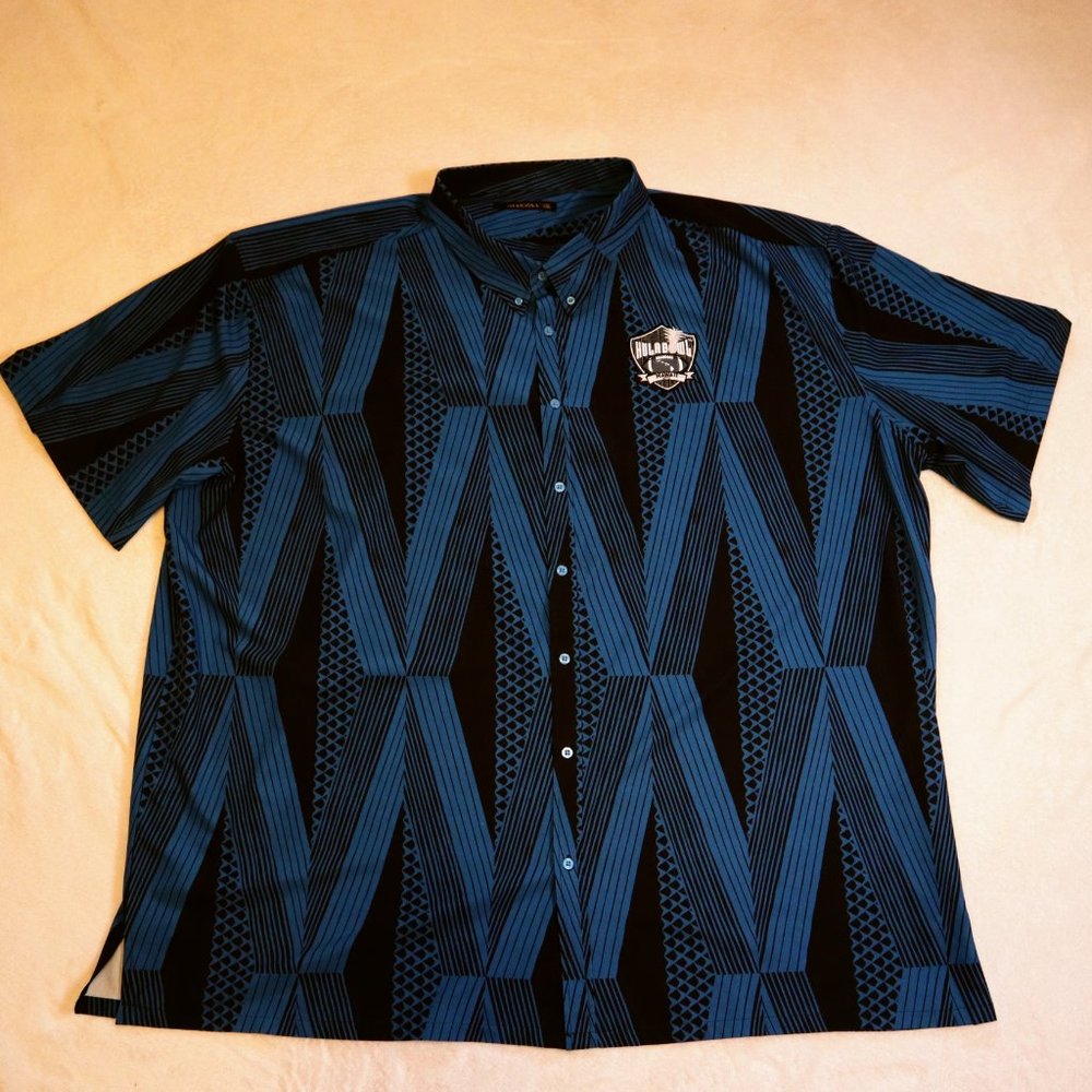 Hula Bowl Hawaii 2020 Men's Button Up Shirt - Size 5XL (Brand: Manaola)